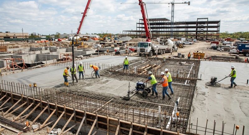 Commercial Slab Construction in Grand Junction, CO